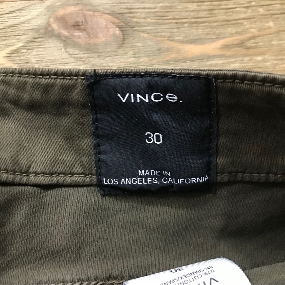 Vince. Ankle Zip Utility Pants - Picture 5 of 6